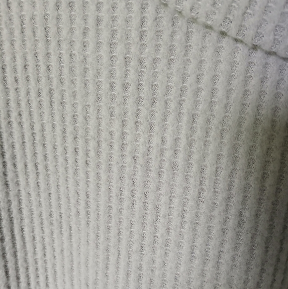 Logo Lori Goldstein Womens Waffle Knit Long Sleeve Top Size 1X Color Grey - Picture 5 of 9